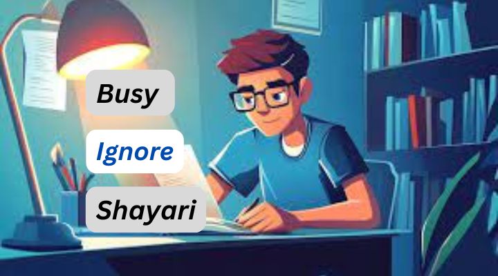 Busy shayari