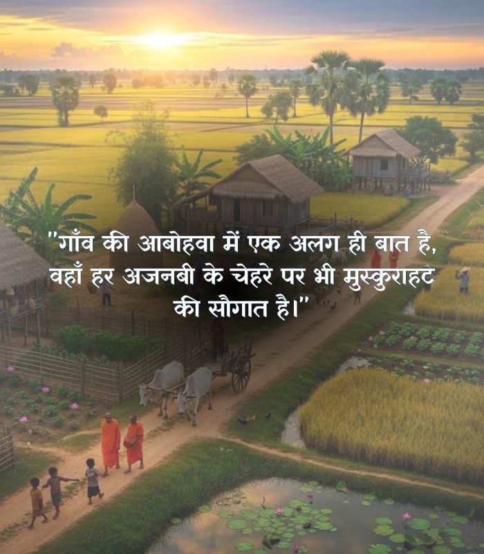 Village Quotes In Hindi