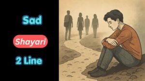 Sad Shayari 2 line In Hindi
