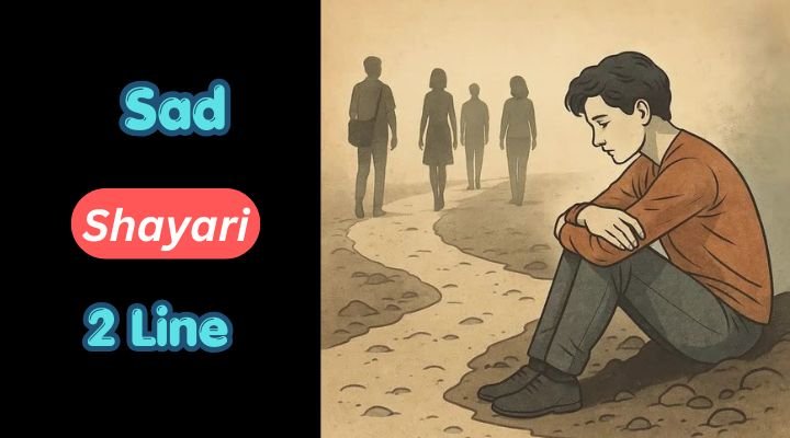 Sad Shayari 2 line In Hindi