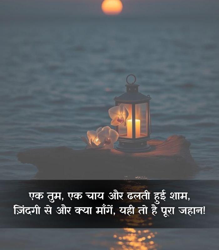 shaam shayari 2 line
